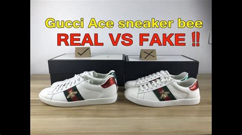 gucci sneaker fake vs real|gucci inspired sneakers.